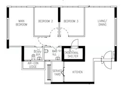 Blk 118A Alkaff Lakeview (Toa Payoh), HDB 4 Rooms #625987701